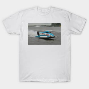 Powerboat Racing at Oulton Broad - Formula Grand Prix - Scott Curtis T-Shirt